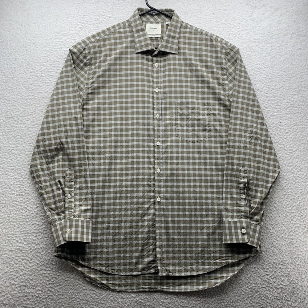 Billy Reid Men's Checkered Shirt